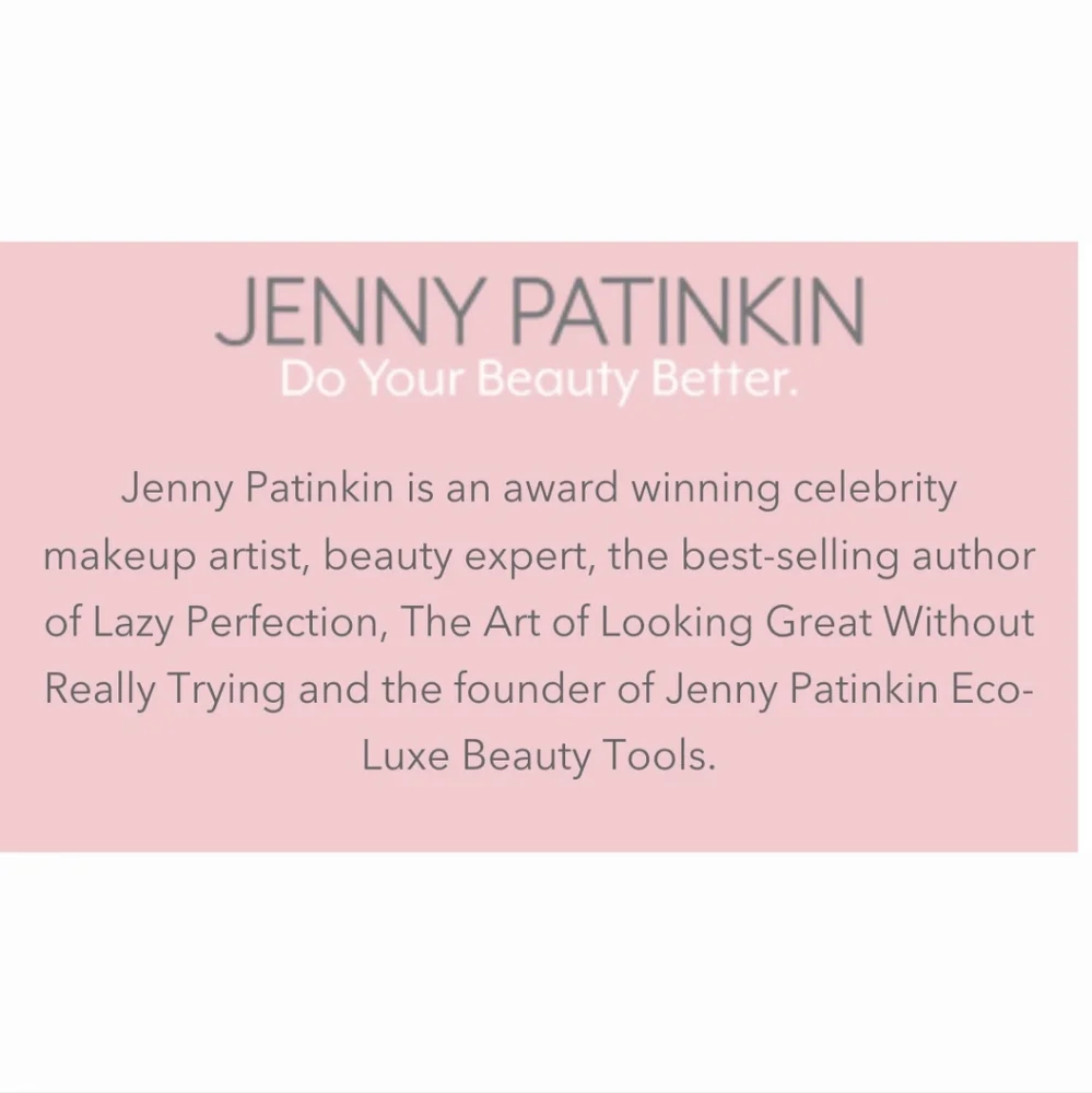 🌺Jenny Patinkin Eyeshadow Multi Blender Makeup Brush
